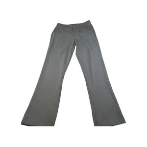 Oobe Mens Charcoal Gray Flat Front Dress Pants Slacks Size 32x32